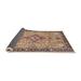 Brown/Red 60 x 0.35 in Indoor Area Rug - Bloomsbury Market Anaelle Traditional Beige/Red Area Rug Polyester/Wool | 60 W x 0.35 D in | Wayfair