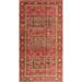 Green/Red 60 x 0.35 in Indoor Area Rug - Bloomsbury Market Oblak Traditional Beige/Green/Red Area Rug Polyester/Wool | 60 W x 0.35 D in | Wayfair