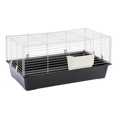 Piggy Basic Rabbit & Guinea Pig Cage Black 95x57x46cm (LxWxH)