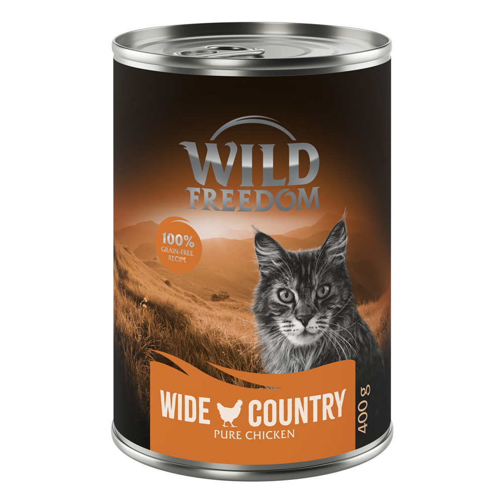 24x400g Wide Country Chicken Wild Freedom Wet Cat Food
