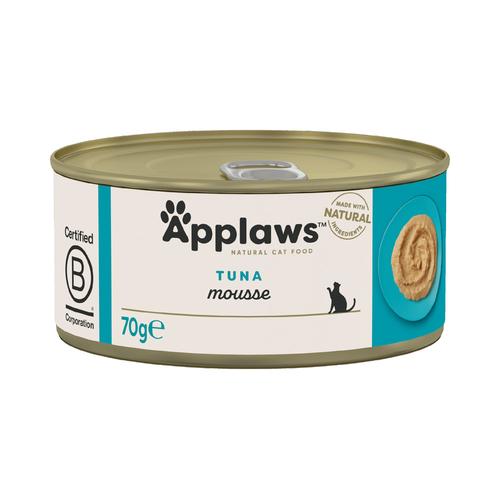 6x70g Tuna Mousse Applaws Wet Cat Food