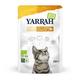 14x85g Chicken Fillets in Sauce Yarrah Organic Wet Cat Food