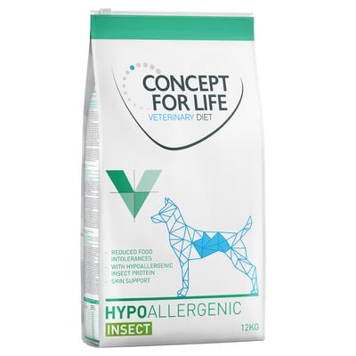 12kg Insect Hypoallergenic Adult Concept for Life Veterinary Dry Dog Food