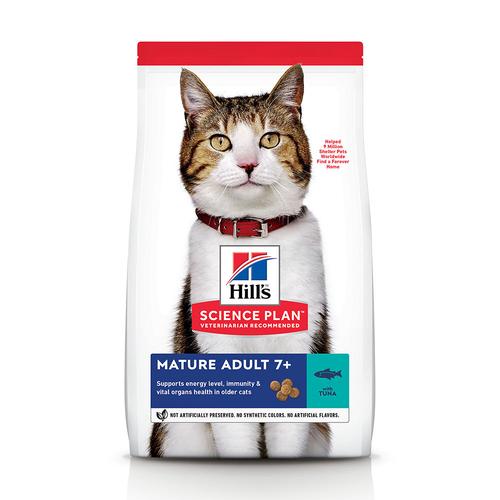 2x10kg Tuna Mature Adult 7+ Hill's Science Plan Dry Cat Food