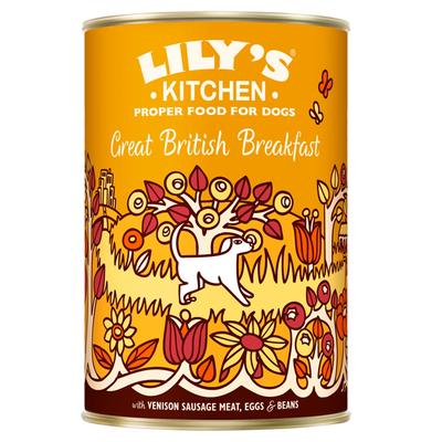 24x400g Great British Breakfast Lily's Kitchen Wet Dog Food