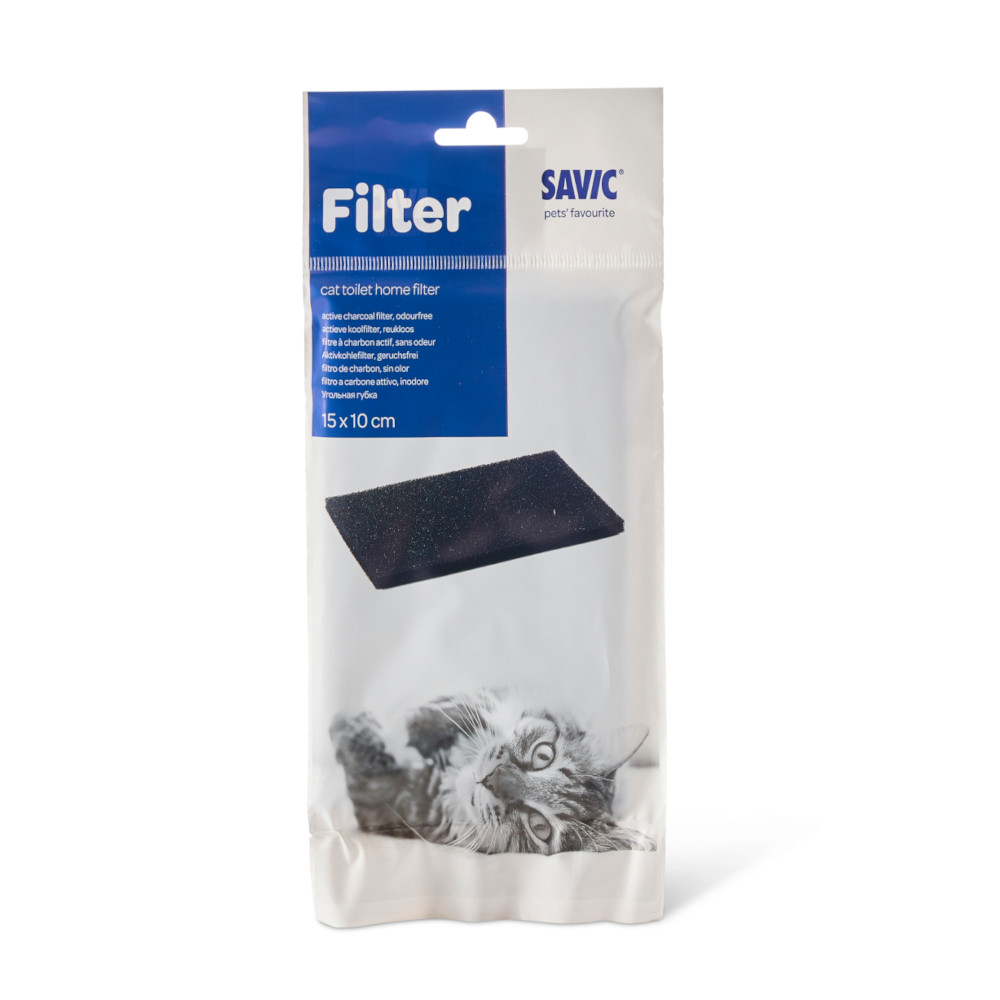 1 Replacement Active Carbon Filter For Savic Nestor Cat Litter Tray