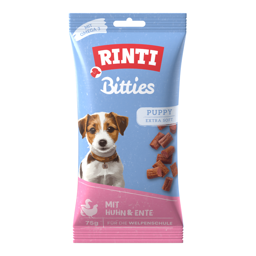 75g RINTI Extra Puppy Bitties Chicken & Duck