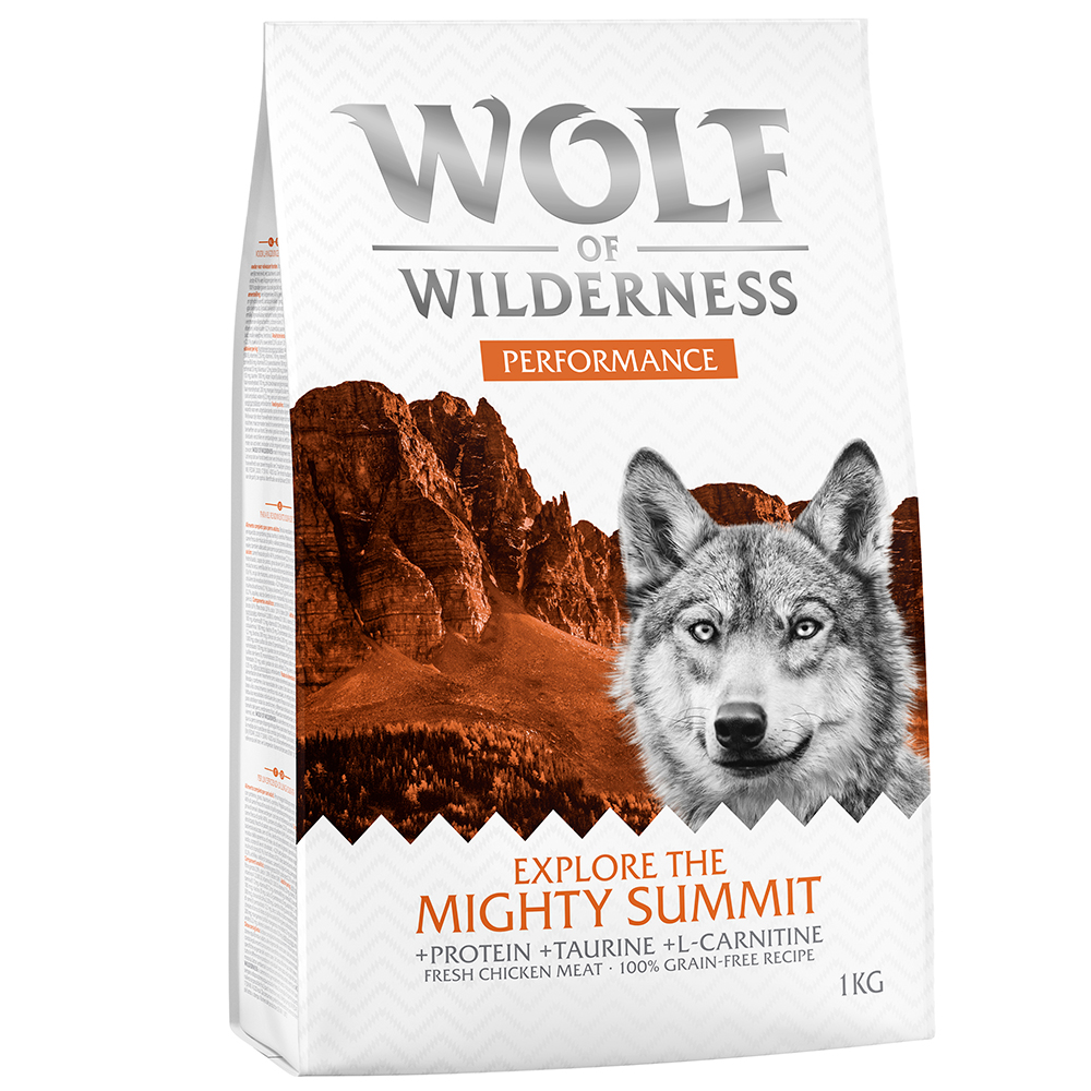 5x1kg Energy Performance Wolf of Wilderness Explore Dry Dog Food