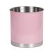 Latitude Run® Utensil Crock Stainless Steel in Gray/Pink | 7 H x 7 W x 7 D in | Wayfair 1667146249404E929CC9F0253C92758D