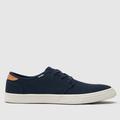 TOMS carlo vegan trainers in navy