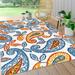 JONATHAN Y Gordes Paisley High-Low Indoor/Outdoor Area Rug