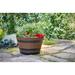 Southern Patio Whiskey Barrel Planter