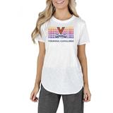 Women's Concepts Sport White Virginia Cavaliers Gable Knit T-Shirt