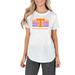 Women's Concepts Sport White Tennessee Volunteers Gable Knit T-Shirt