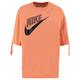 Nike Sportswear Damen T-Shirt Oversized Fit, lachs, Gr. S
