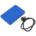 ciciglow External Hard Drive USB3.0, for PC Laptop Plug and Play Mobile Hard Disk Drive Ultra‑fast Data Transfers 160GB 250GB 320GB 500GB 1TB Optional(Blue 1TB)