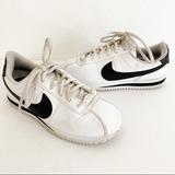 Nike Shoes | Nike Cortez Youth 3.5 | Color: Black/White | Size: 3.5b