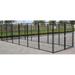 Tucker Murphy Pet™ Modular Fence Barrier Pet Pen Metal in Black | 47.25 H x 108 W x 108 D in | Wayfair 8A20447FB008470799F904D104FBBA19