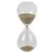 Ophelia & Co. Cressida One-Minute Hourglass Glass in Gray/Brown | 8 H x 3.2 W x 3.2 D in | Wayfair 73DC9FFCABCF4357A6560B0880069D09
