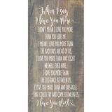 Trinx When I Say I Love You More...I Don't Mean I Love You More Than You Love Me. I Mean I Love You More Than The Bad Days Ahead Of Us | Wayfair