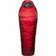 Rab Damen Solar Eco 3 Schlafsack (Größe REGULAR LEFT, rot)