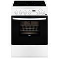 Cuisinière dessus vitrocéramique FAURE - FCV 6530 CWA - Blanc