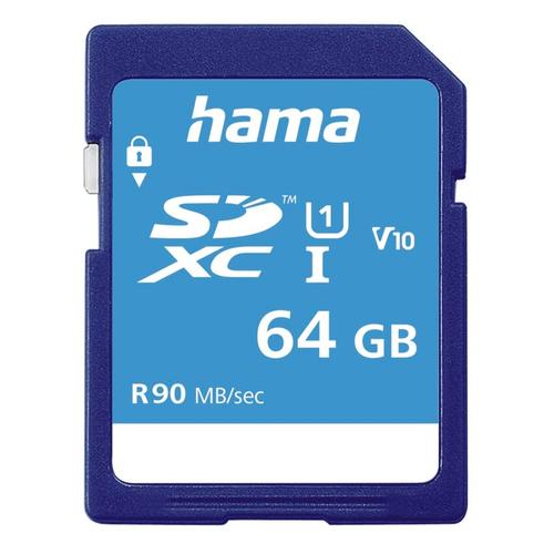 Hama SDXC 64GB Class 10 UHS-I 90MB/S