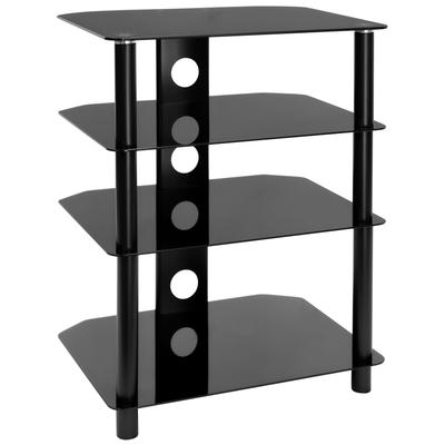 Mount-It! Four Tiered A/V Component TV Stand