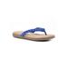 Women's Freedom Thong Sandal by Cliffs in Blue Smooth (Size 9 M)