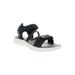 Women's Travelactiv Xc Sandal by Propet in Black (Size 6 N)