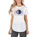 Women's Concepts Sport White Dallas Mavericks Gable Knit T-Shirt