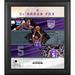 De'Aaron Fox Sacramento Kings Framed 15" x 17" Stitched Stars Collage