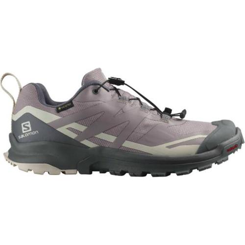 SALOMON Damen Trailrunningschuhe SHOES XA ROGG 2 GTX W Quail/FrstGy/Morga, Größe 38 in Grau