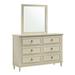 Gia 6-Drawer Dresser and Mirror Set - Picket House Furnishings GI700DRMR