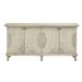 Birch Lane™ Seppe 71" Wide Pine Solid Wood Sideboard Wood in Brown/Green | 34.5 H x 71 W x 17.75 D in | Wayfair AA62F45744BF480688ABA1AB2DF1EF2E