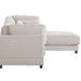 Brown Sectional - Latitude Run® 110" Wide Reversible Modular Sofa & Chaise w/ Ottoman Polyester | 33 H x 110 W x 69 D in | Wayfair