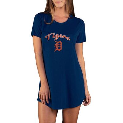 MLB Marathon Women's Night Shirt (Size S) Detroit Tigers, Polyester,Rayon