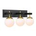 Varaluz Allie 24 Inch 3 Light Bath Vanity Light - 352B03BLSB