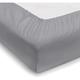 Drap Housse 90x200cm Grand Bonnet 35CM 100% Coton Égyptien 250 Fils Drap Housse pour Matelas Gris