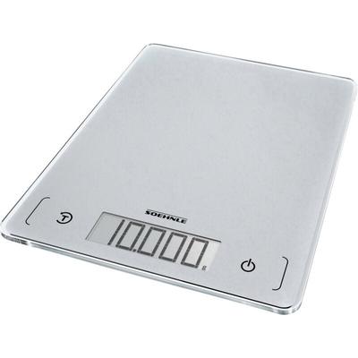 Kwd Page Comfort 300 Slim Digitale Küchenwaage Wägebereich (max.)=10 kg Silber-Grau - Soehnle