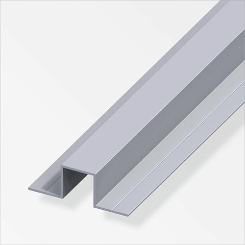 Quadrat-U-Profil 7,5 x 20,5 x 1000 mm Aluminium Aluminiumprofil u Schiene – Alfer