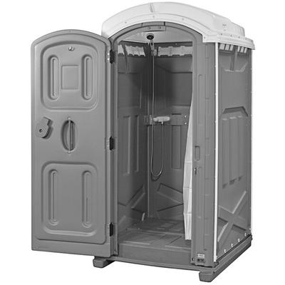 Satellite Fresh Start 8831A Gray Portable Cold Shower - Assembled