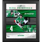 Miro Heiskanen Dallas Stars Framed 15" x 17" Stitched Collage