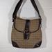 Coach Bags | Coach Signature Cloth & Leather Shoulder Handbag Purse | Color: Brown/Cream | Size: Os