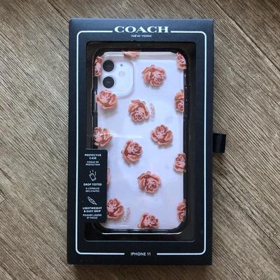Coach Accessories | Coach Protective Case For Iphone 11: Dreamy Peony | Color: Pink | Size: Os