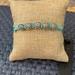J. Crew Jewelry | J Crew Jeweled Rope String Bracelet Mint New | Color: Green/Silver | Size: Os