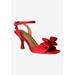 Women's Nishia Sandal by J. Renee in Red (Size 9 1/2 M)