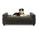 Uma Orthopedic Dog Bed, 33" L X 22" W X 12" H, Charcoal, Medium, Grey