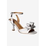 Wide Width Women's Nishia Sandal by J. Renee in Steel Grey (Size 10 W)