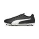 PUMA Herren Monarch Ii Firm Ground/Kunstboden Fussballschuh, schwarz/weiß, 40.5 EU